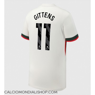 Maglie da calcio Chelsea Jamie Gittens #11 Seconda Maglia 2025-26 Manica Corta Maglie da calcio Chelsea Jamie Gittens #11 Seconda Maglia 2025-26 Manica Corta
